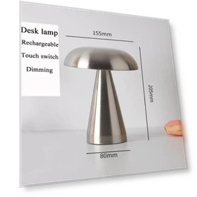 Настольная лампа ретро гриб с сенсорным управлением — Настольные лампы, Cozy Cottage-Relax