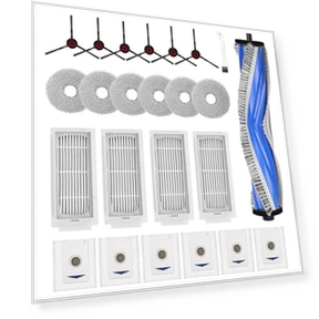 Комплект аксессуаров для робота-пылесоса — Запчасти и аксессуары для пылесосов, Simplistic Living Home