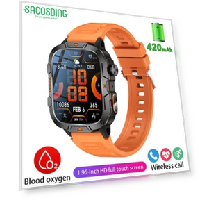 Прочные умные часы для мужчин — Умные часы, SACOSDING