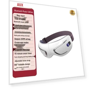 Умный массажер для глаз с подогревом и Bluetooth — Роллеры и ручки, AUX