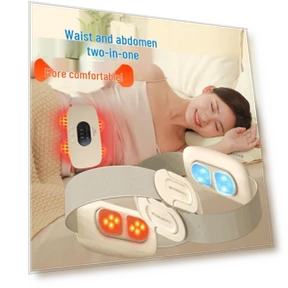 Умный массажер для живота с подогревом и разминанием — Бандажи для спины, Hezheng