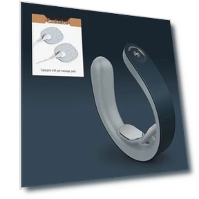 Умный массажер для шеи с подогревом и импульсной терапией — Средства для реабилитации и терапии, PGG