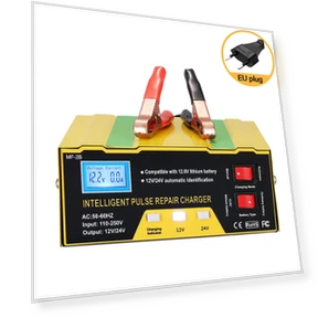 Умное импульсное зарядное устройство для автомобильных и мотоциклетных свинцово-кислотных аккумуляторов — Зарядные устройства, the BAY