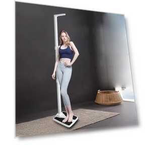 Умные весы с ультразвуковым измерением роста и веса — Весы для контроля веса, Hochoice