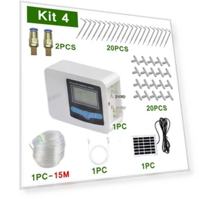 Автоматическая система капельного орошения с таймером и солнечным насосом — Контроллеры, Bling Bling Goods