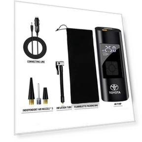 Умный цифровой насос для накачки шин — Компрессоры и насосы для шин, Toyota
