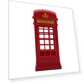 Креативный ретро классический телефонный ночник в виде будки — Лампы, mfySpace