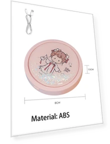 Складное USB-заряжаемое сенсорное зеркало с подсветкой — Компактные и дорожные, Taimu