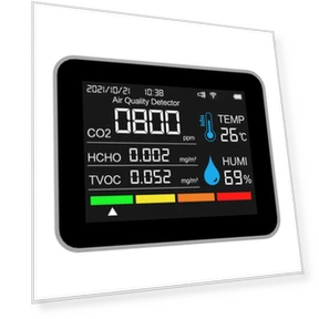 Монитор качества воздуха в помещении с Wi-Fi и цветным дисплеем — Измерители качества воздуха в помещении, Cmperipheral
