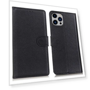 Чехол-кошелек Кожаный для телефона с текстурой личи — Аксессуары для телефонов, Smartwatch 2025