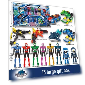 Мини Форс Супер Динозавр Меха Робот Скутер Игрушка — Игровые наборы, Super Go