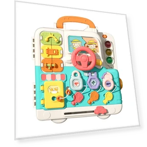 Сенсорная развивающая игрушка с музыкой и светом — Игрушки для развития моторики, Bai Fen Bai