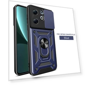 Чехол для телефона с защитой камеры и магнитным креплением — Базовые чехлы, Infinix