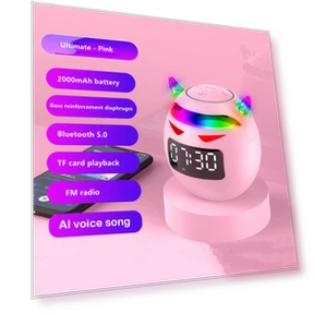 Портативный умный Bluetooth-динамик с часами и будильником — Портативные колонки с Bluetooth, Walmart