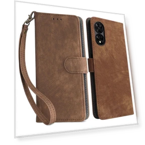 Чехол-книжка с блокировкой RFID и ремешком для руки — Чехлы-книжки, Smartwatch 2025