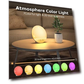 Умный будильник с имитацией восхода солнца — Будильники, HomeHarmony