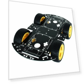 Умное шасси автомобиля с функцией следования линии и обхода препятствий — Аксессуары для роботов, HomeAssistant