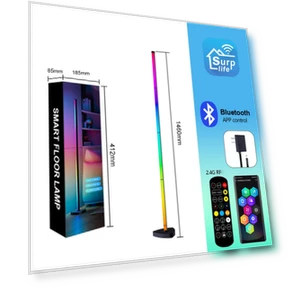 Угловая напольная лампа — Напольные светильники, COOKING-MALL