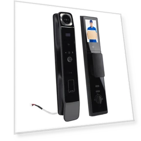 Умный дверной замок с распознаванием лица и отпечатков пальцев — Считыватели карт, Nomeregan