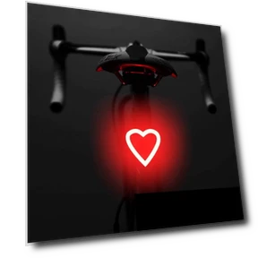 Умный задний фонарь для велосипеда с датчиком света — Сигнальные огни, Hong Decor