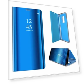 Умный зеркальный противоударный чехол для телефона с магнитным флип-дизайном — Базовые чехлы, MiguMigu