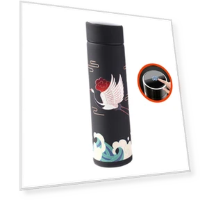 Умная бутылка для воды с термосом и ЖК-экраном — Бутылки для воды, Guan Erye