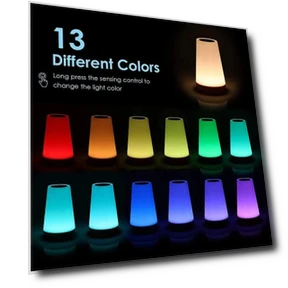 Настольная лампа с сенсорным управлением и RGB подсветкой — Настольные лампы, Home Of Auto Parts