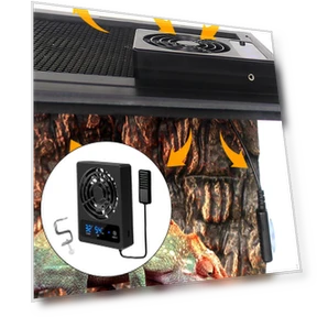 Вентиляция Гигрометр с Контролем Влажности и Вентилятором — Освещение, Flowers Dating