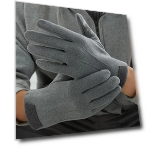 Теплые перчатки с сенсорным экраном — Перчатки и варежки, YTO