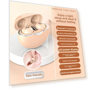 Беспроводные Bluetooth-наушники для сна — Внутриканальные наушники, Admisitr