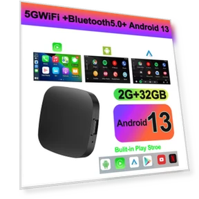 Адаптер для беспроводного CarPlay и Android Auto с Android 13 — Автомобильные навигаторы