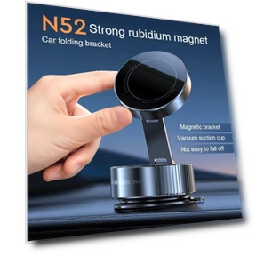 Магнитный автомобильный держатель для телефона с вакуумной присоской — Комплекты для установки в приборную панель, X-World