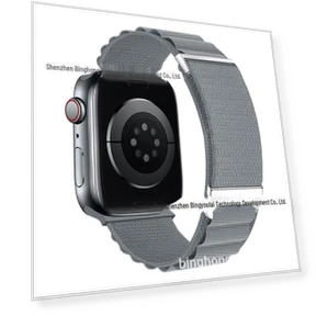 Плетеный ремешок из нейлона для умных часов — Браслеты и клипсы, KUIDUHE