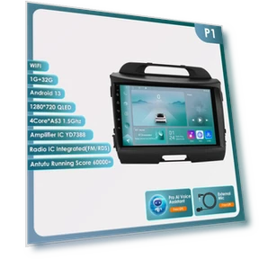 Автомобильное радио с голосовым управлением AI — Автомобильные навигаторы, OSSURET