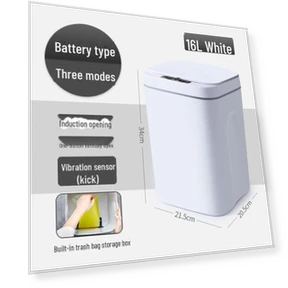 Автоматический дезодорирующий мусорный бак для дома — Кухонные урны