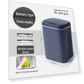 Автоматический дезодорирующий мусорный бак — Кухонные урны