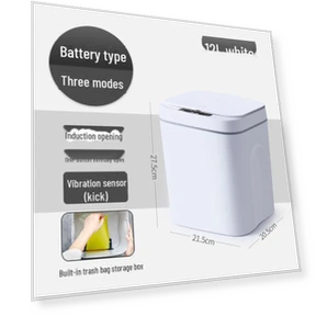 Автоматический дезодорирующий мусорный бак — Пресс для мусора, DAISHU