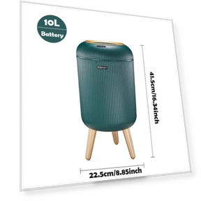 Автоматический мусорный бак с крышкой — Кухонные урны, Yiran bag