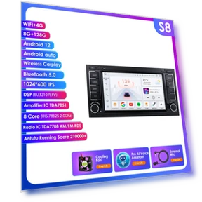 Автомагнитола с Android 13, CarPlay и 4G — Автомобильные навигаторы, OSSURET