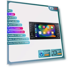 Автомагнитола с Android 13 и поддержкой CarPlay/Android Auto — Автомобильные навигаторы, OSSURET