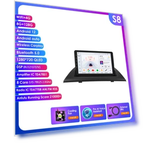 Интеллектуальная автомагнитола с Android 13 — Автомобильные навигаторы, Hizpo