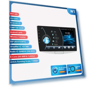 Автомобильное радио с сенсорным экраном и навигацией — Автомобильные навигаторы, Hizpo