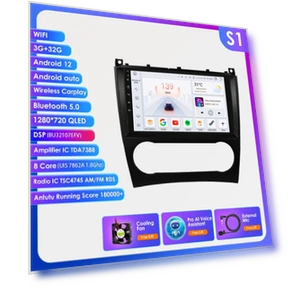 Автомобильное радио с Android 13 и CarPlay — Автомобильные навигаторы, Hizpo