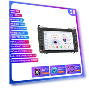 Автомагнитола с беспроводным CarPlay и Android Auto — Автомобильные навигаторы, OSSURET