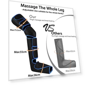 Массажер для ног с воздушной компрессией и подогревом — Ванночки для ног, Sea Global