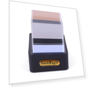 Голографический настольный дисплей с метеостанцией и часами — Проекторы, GeekMagic