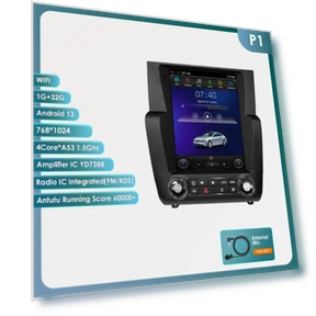 Интеллектуальный мультимедийный видеоплеер GPS Carplay 2Din Android автомагнитола — Автомобильные навигаторы, OSSURET