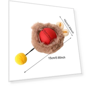 Интерактивный игрушечный мяч для кошек — Игрушки для питомцев, Pawly