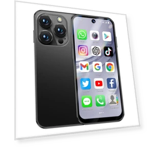 Смартфон мини с 3,88-дюймовым IPS-экраном, Android 12, 4G LTE, двумя SIM-картами и распознаванием лица — Смартфоны и аксессуары, SOYES