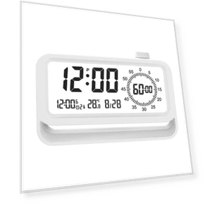 Многофункциональный электронный будильник с умным дизайном — Будильники и часы, Simplistic Living Home